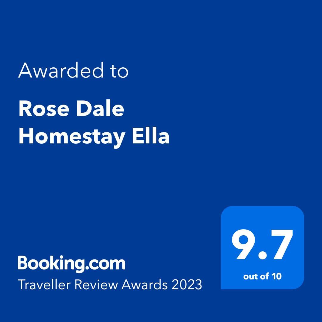 Rose Dale Homestay Ella Esterno foto